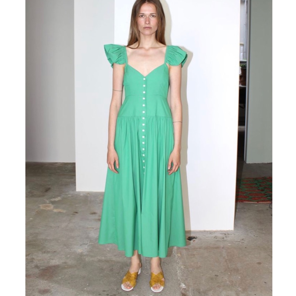 MR. LARKIN Jane Dress, color Grass